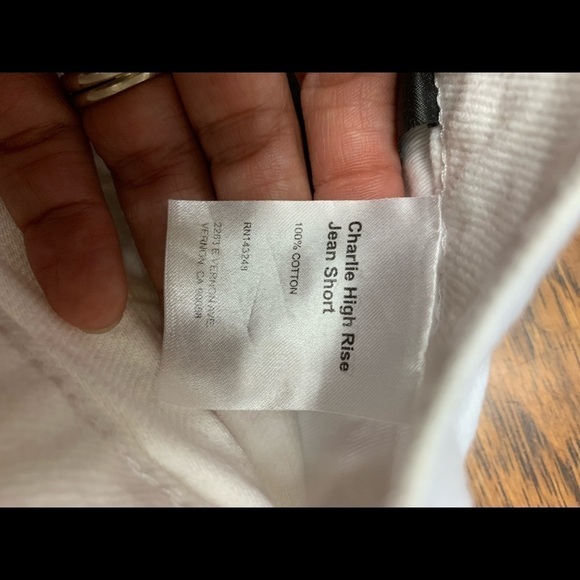 Reformation jeans Charlie high rise jean short - Picture 5 of 7